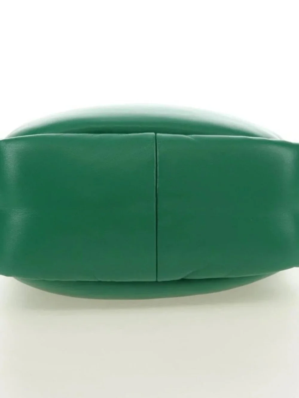 PRADA Hand Bag Leather 2way Green Silver Auth